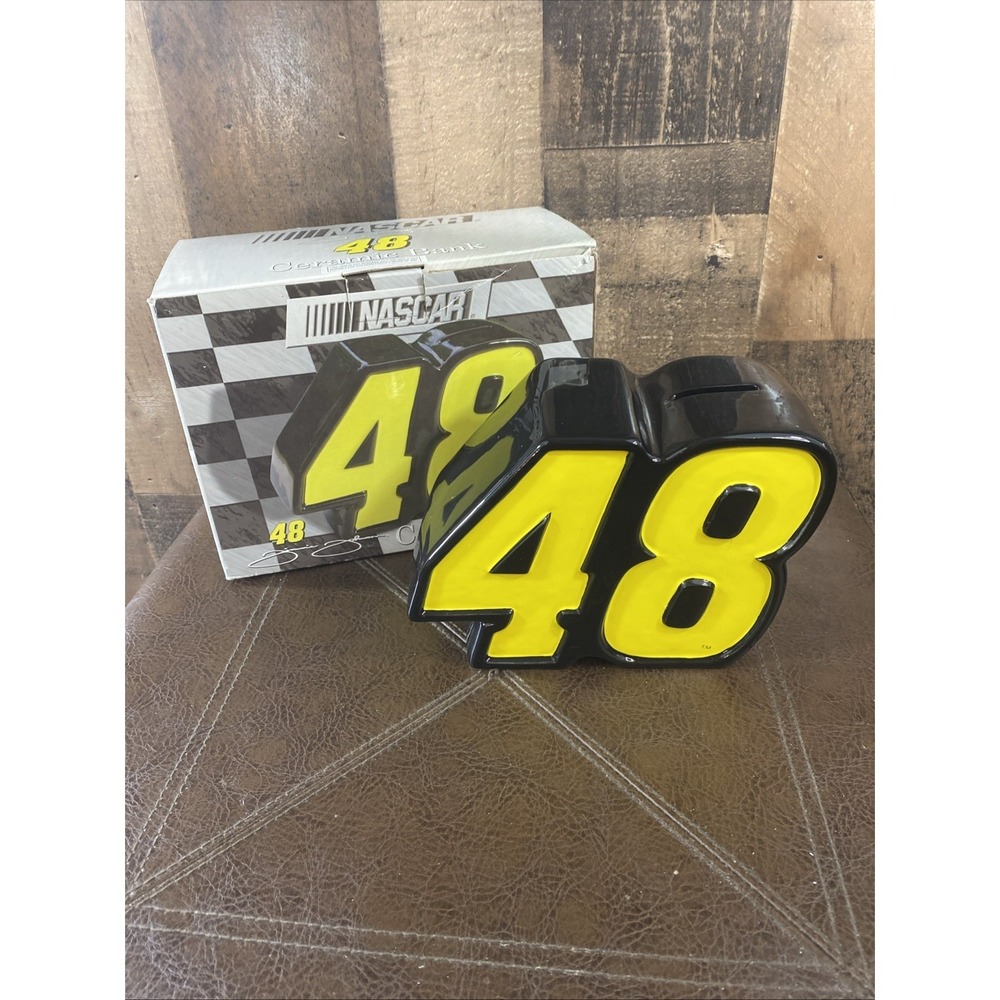 2004 JG MOTORSPORTS NASCAR JIMMIE JOHNSON #48 CERAMIC BANK NASCAR Racing Vintage